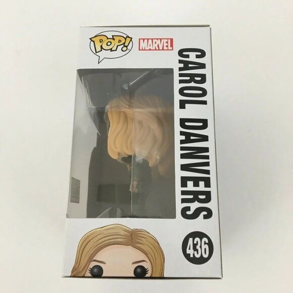 Funko Pop FYE Exclusive Captain Marvel Carol Danvers #436- NEW IN BOX - Picture 6 of 6